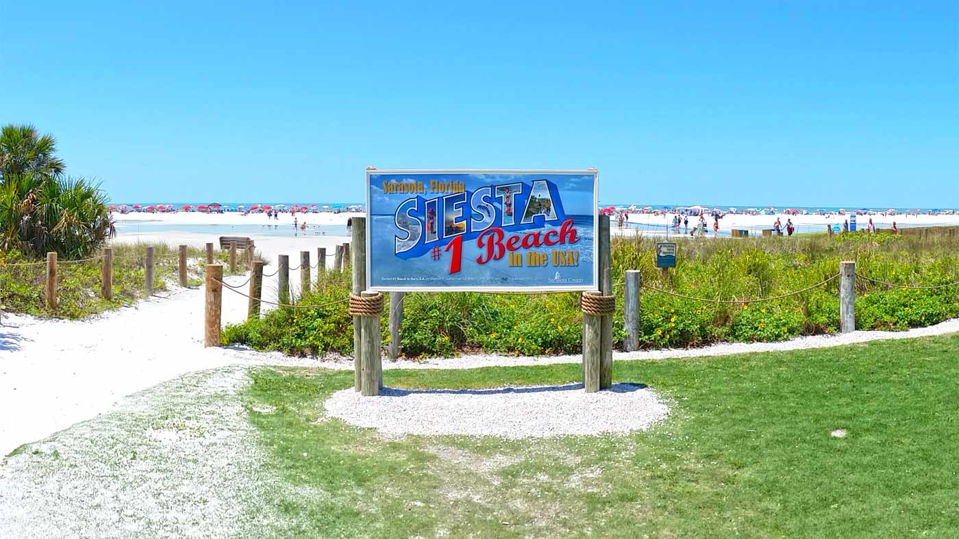Siesta Key Beach - #1 in the USA